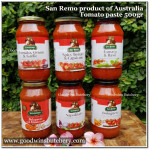 Sauce tomato SANREMO Australia TOMATO ONION & GARLIC 500g